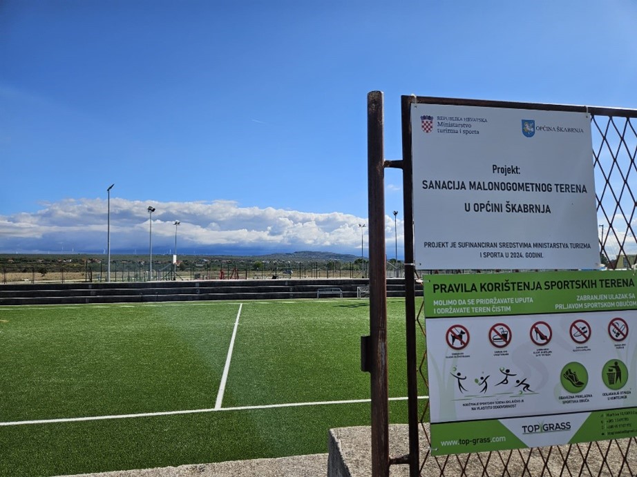 SANACIJA MALONOGOMETNOG TERENA U OPĆINI ŠKABRNJA